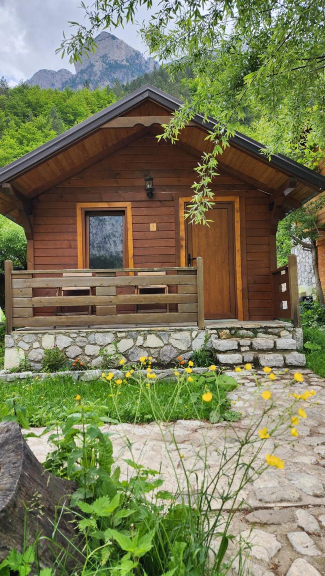 Villas Jezerca Valbone Kamer foto